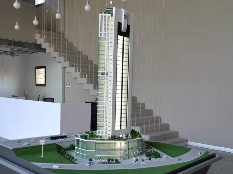 Nurol Tower architectural model project